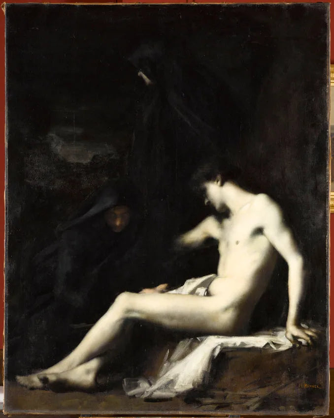 Saint Sébastien - Jean-Jacques Henner image 1 reproduction artisanale de tableau