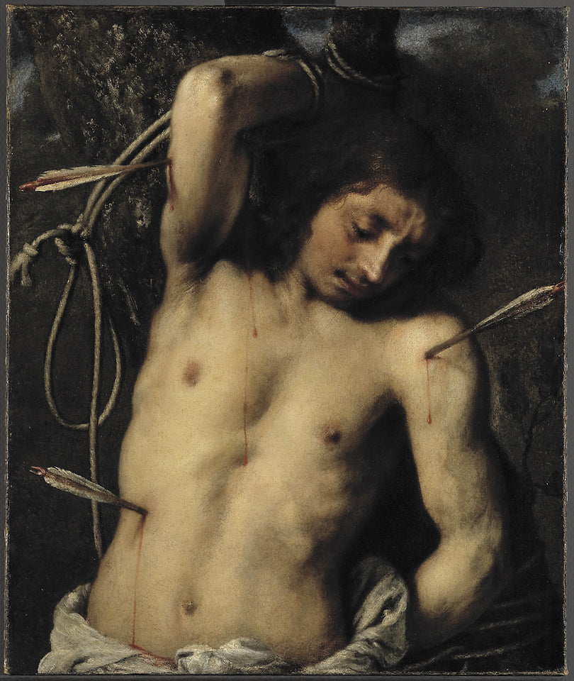 Saint Sébastien - Juan Carreño de Miranda image 1 copie de tableau peinte à la main