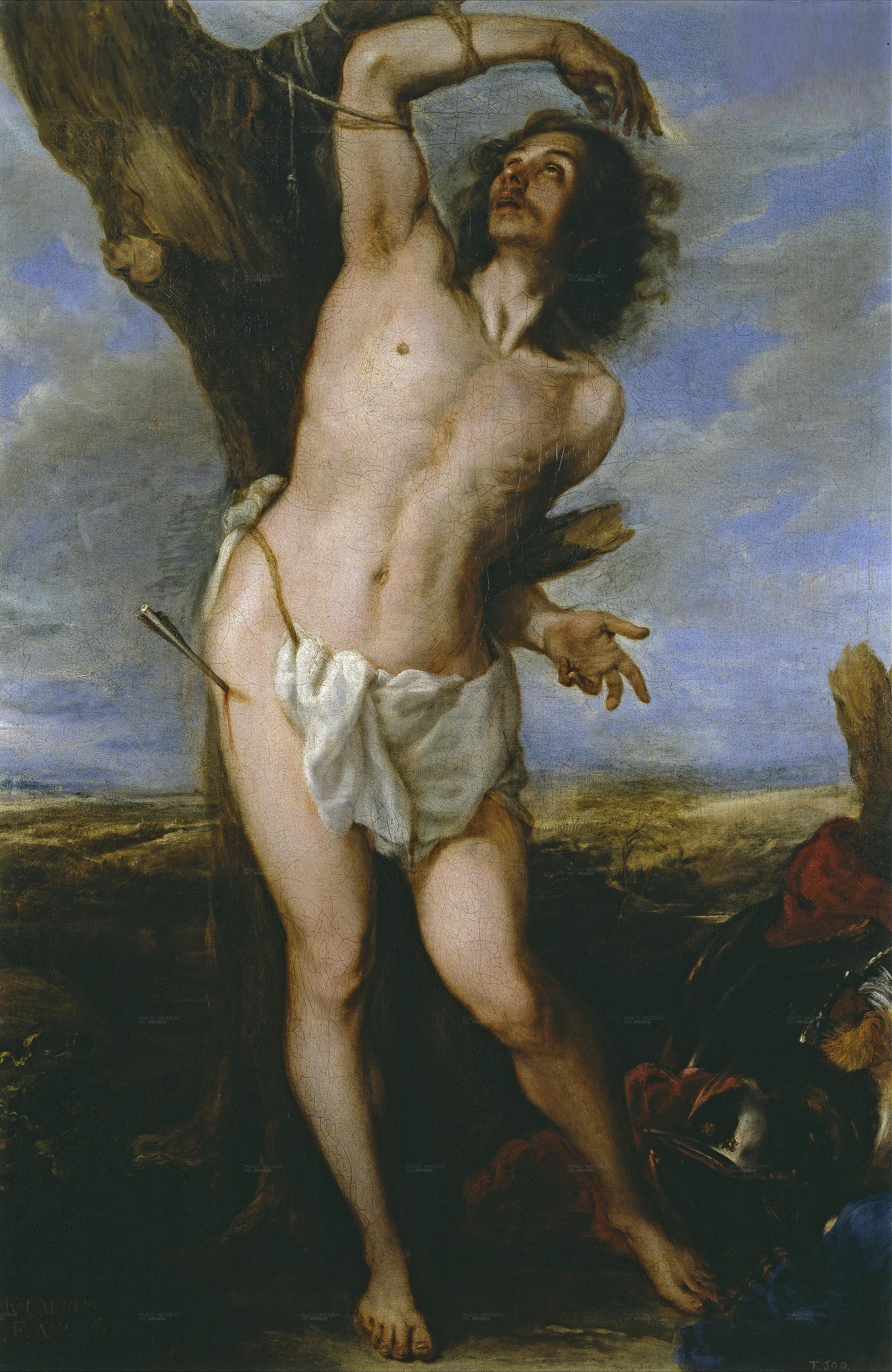 Saint Sébastien - Juan Carreño de Miranda image 1 reproduction artisanale de tableau