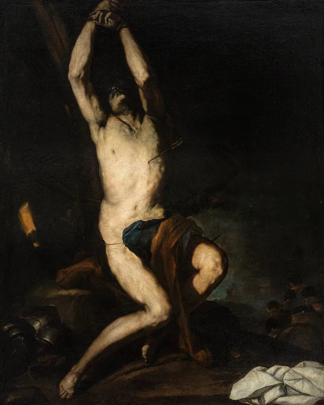 Saint Sébastien - Luca Giordano image 1 reproduction réalisée par Alpha Reproduction