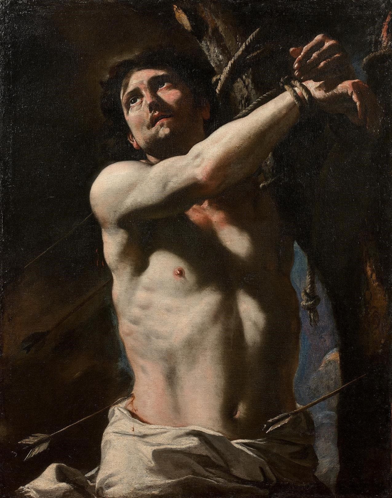 Saint Sébastien - Mattia Preti image 1 reproduction de peinture à l’huile