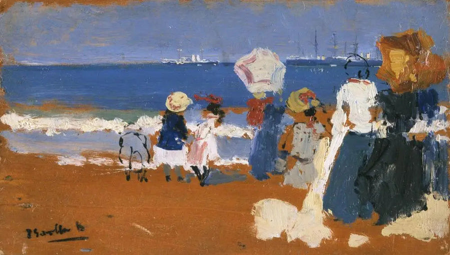Saint-Sébastien (Parasol) - Joaquín Sorolla
