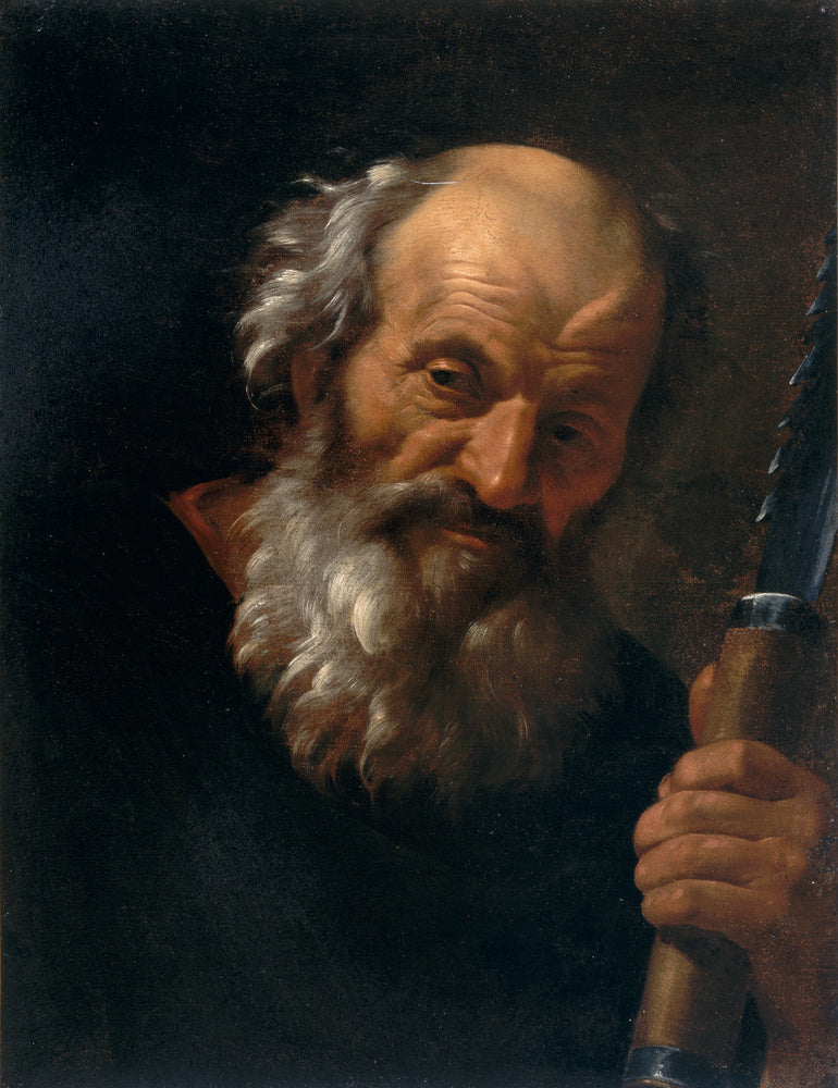 Saint Simon l'apôtre - Simon Vouet image 1 reproduction artisanale de tableau