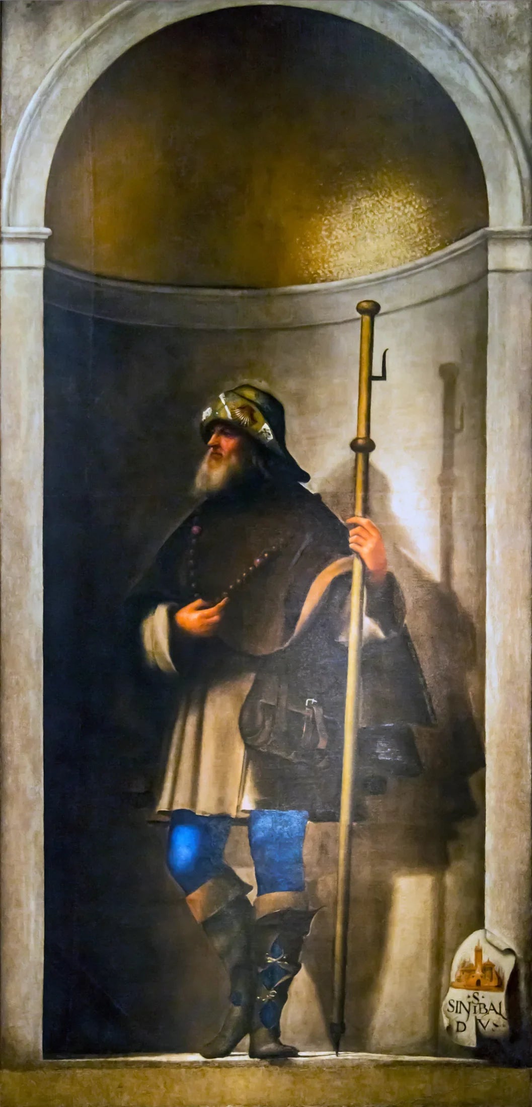 Saint Sinibald - Sebastiano del Piombo image 1 reproduction réalisée par Alpha Reproduction