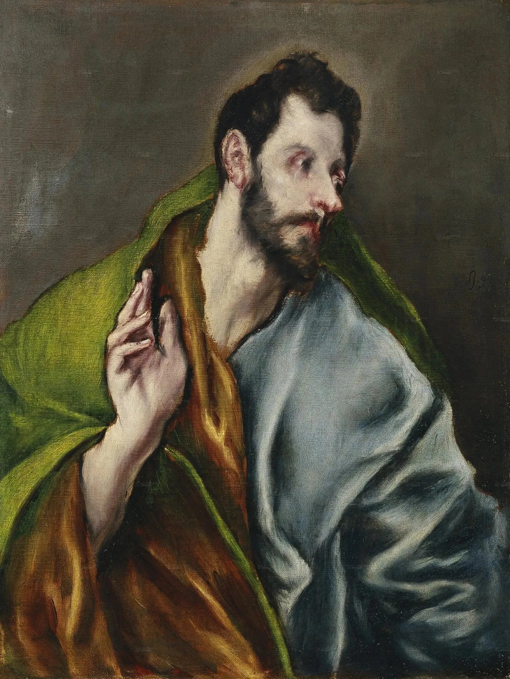 Saint Thomas l'Apôtre - El Greco image 1 reproduction de peinture à l’huile
