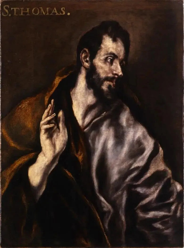 Saint Thomas (Oviedo) - El Greco image 1 reproduction artisanale de tableau