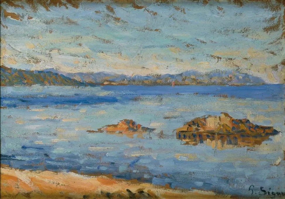 Saint-Tropez, calme - Paul Signac image 1 reproduction d’œuvre d’art à l’huile