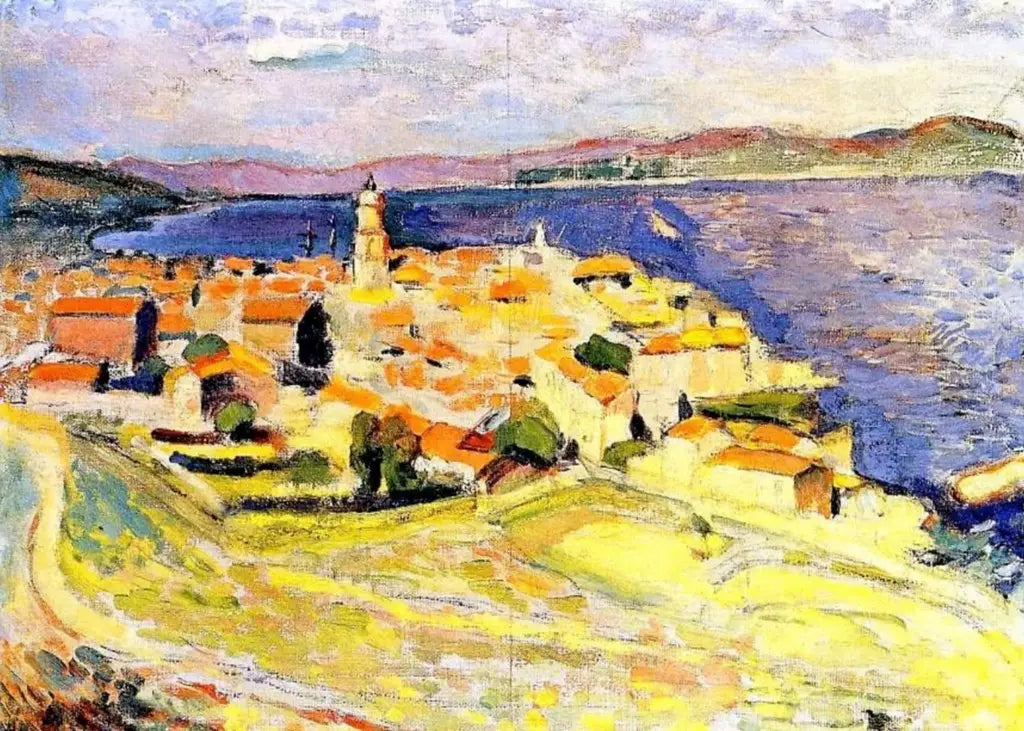 Saint-Tropez - Henri Matisse image 1 tableau peint à l’huile sur toile