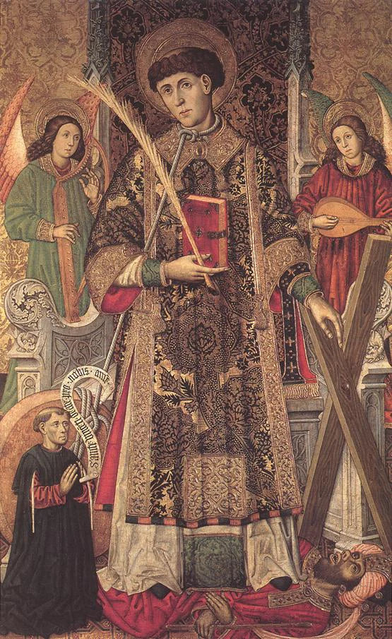 Saint Vincent et un donateur - Artiste inconnu