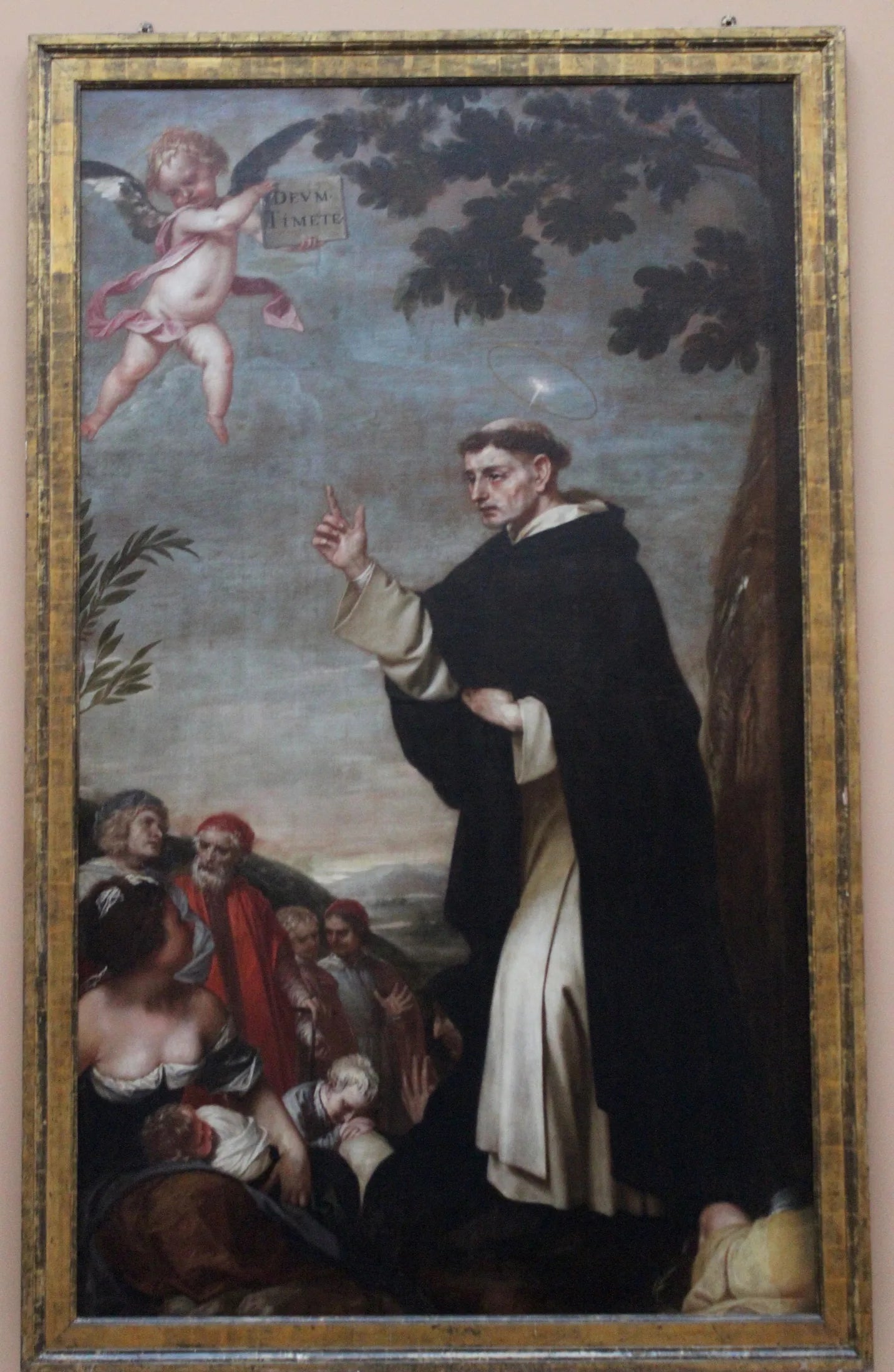 Saint Vincent prêchant - Alonso Cano image 1 copie de tableau peinte à la main