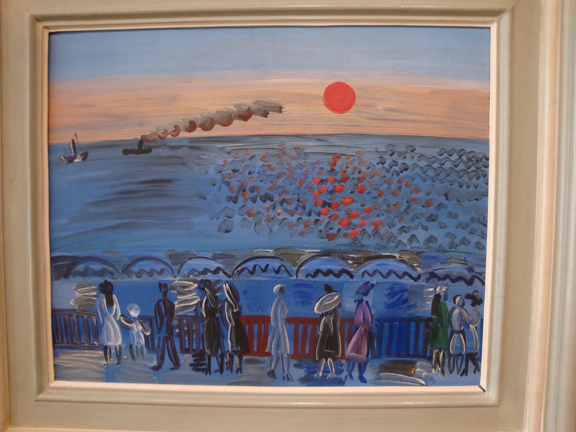 Sainte-Adresse. Nuit - Raoul Dufy image 1 reproduction de peinture à l’huile