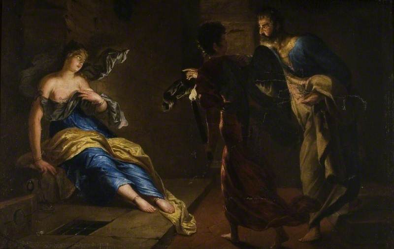 Sainte Agathe guérie par saint Pierre - Gerrit van Honthorst