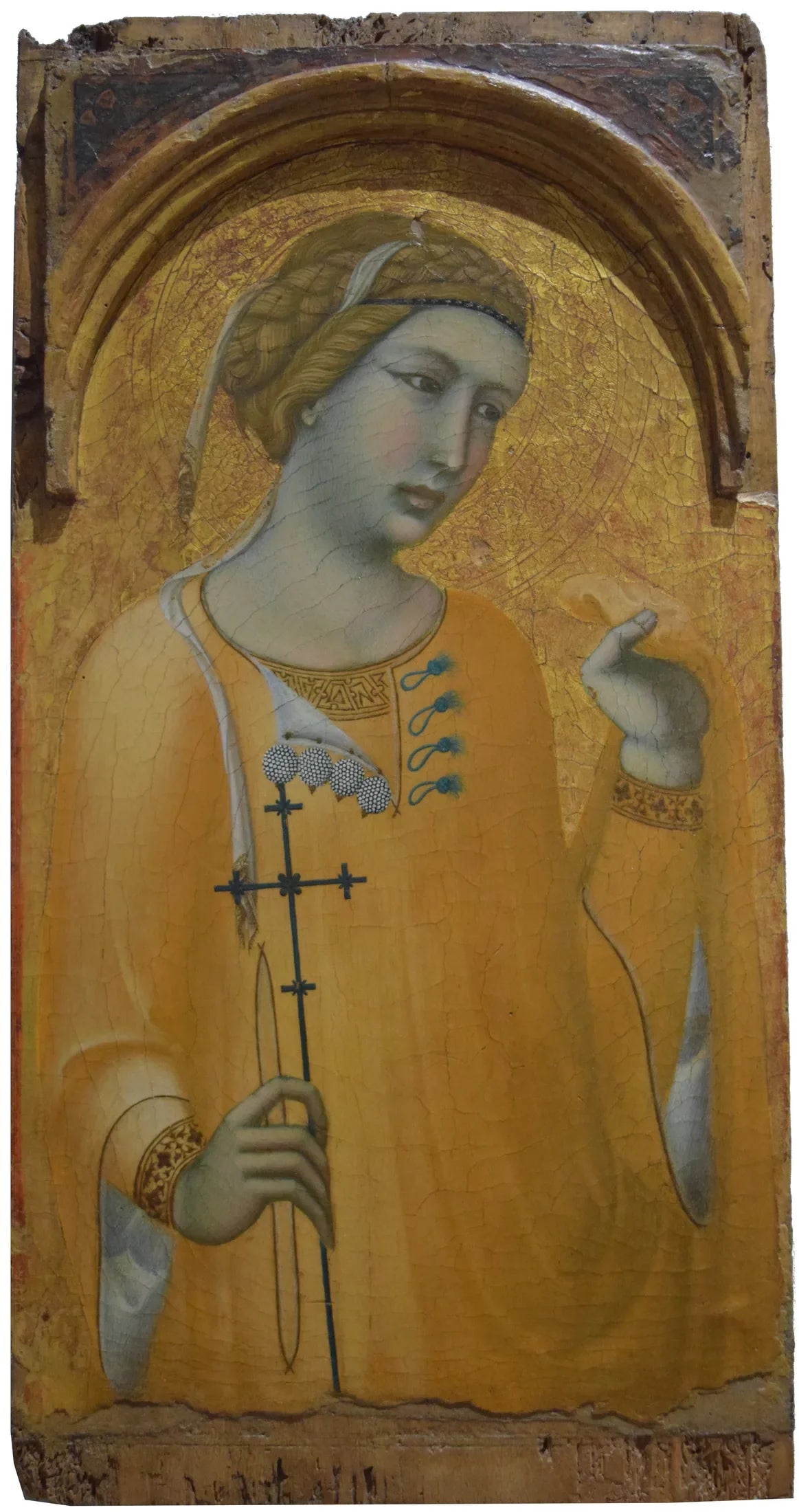 Sainte Agathe - Pietro Lorenzetti image 1 reproduction artisanale de tableau