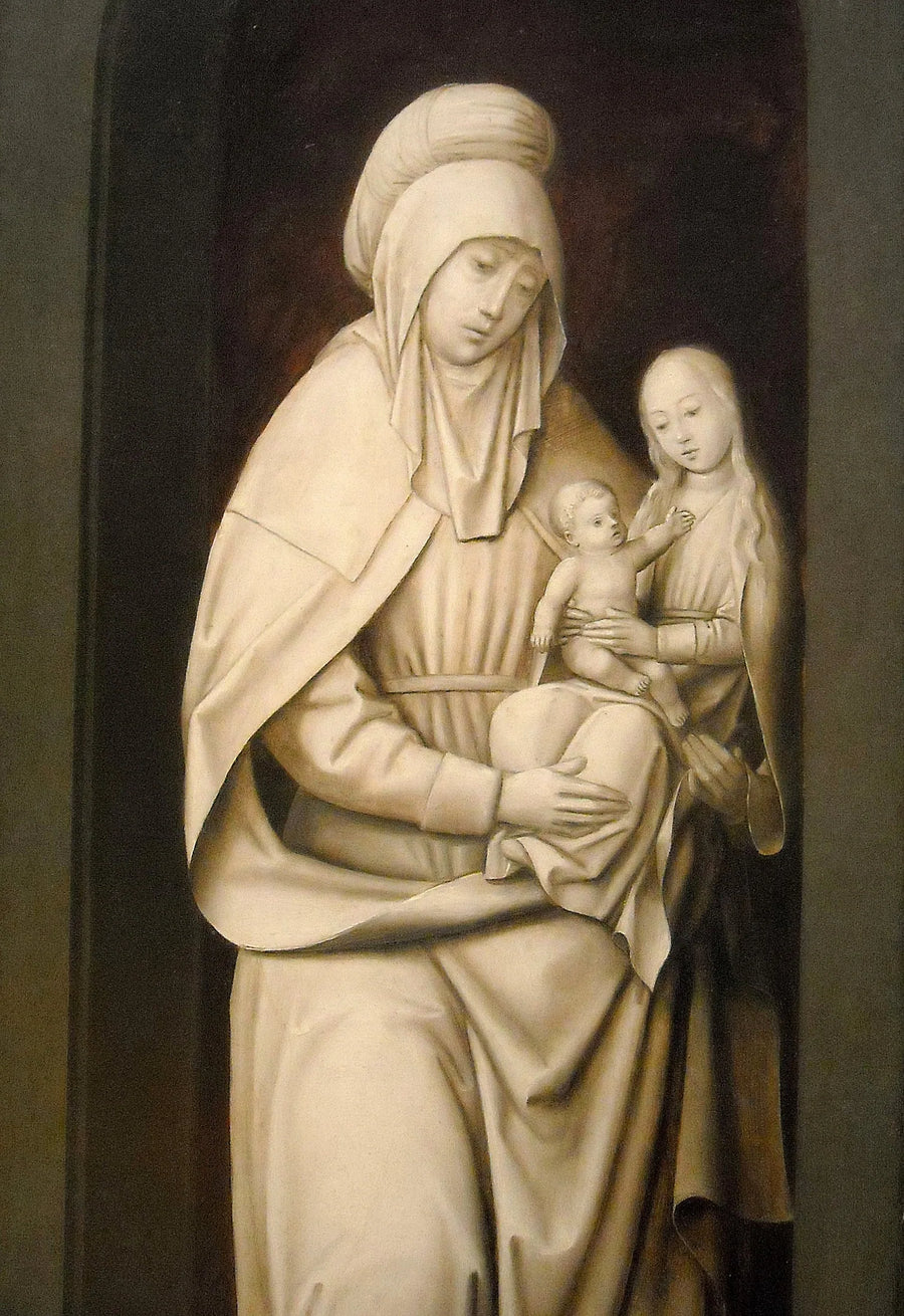 Sainte Anne avec la Vierge et l'Enfant Jésus - Joachim Patinier