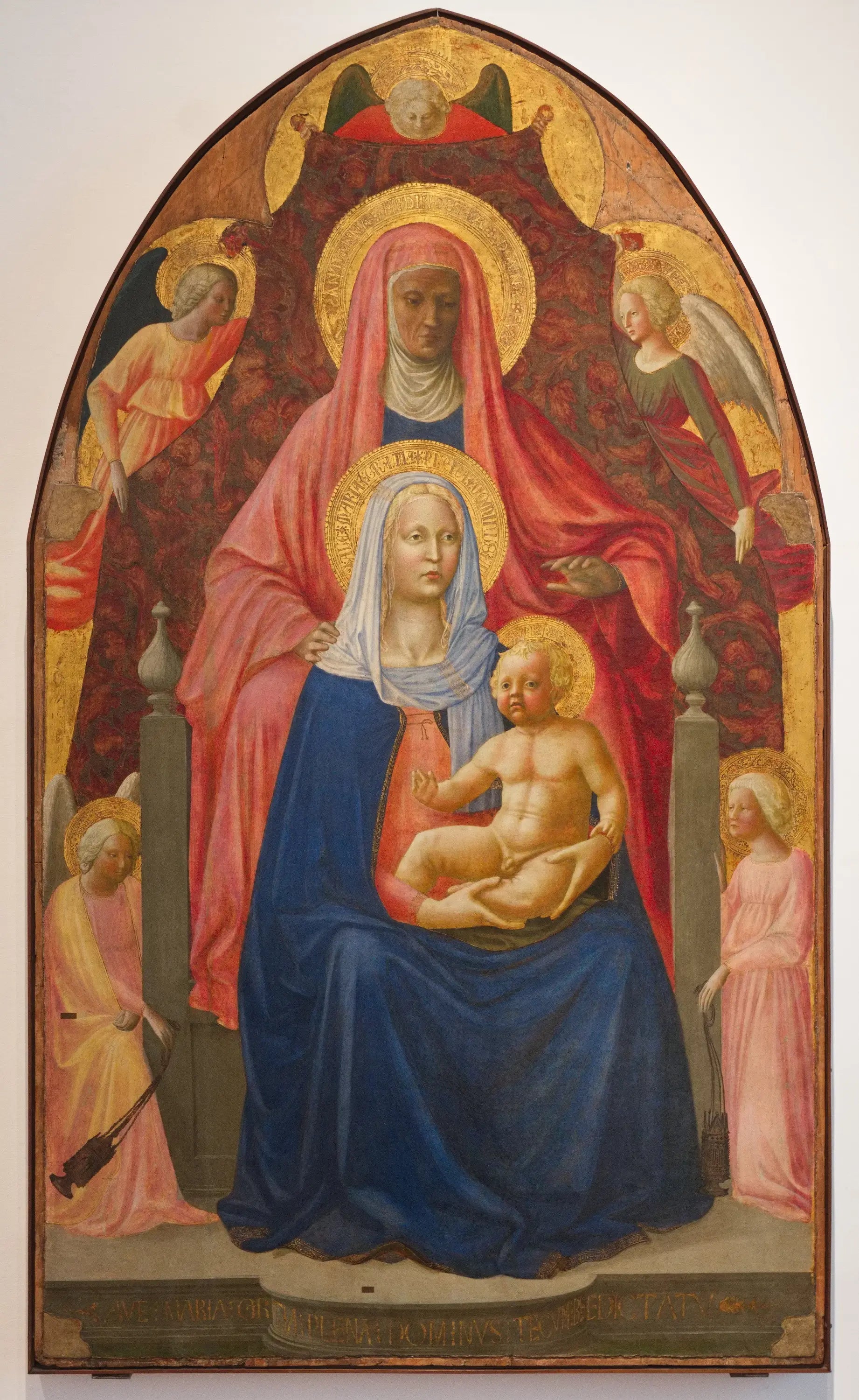 Sainte-Anne Metterza - Masaccio image 1 reproduction réalisée par Alpha Reproduction