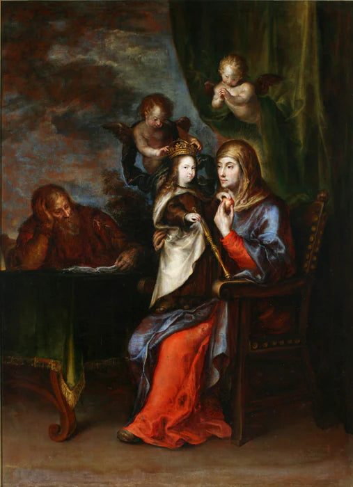 Sainte Anne Saint Joachim et la Vierge - Francisco Camilo
