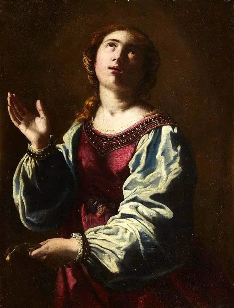 Sainte-Apolline - Artemisia Gentileschi image 1 reproduction artisanale de tableau