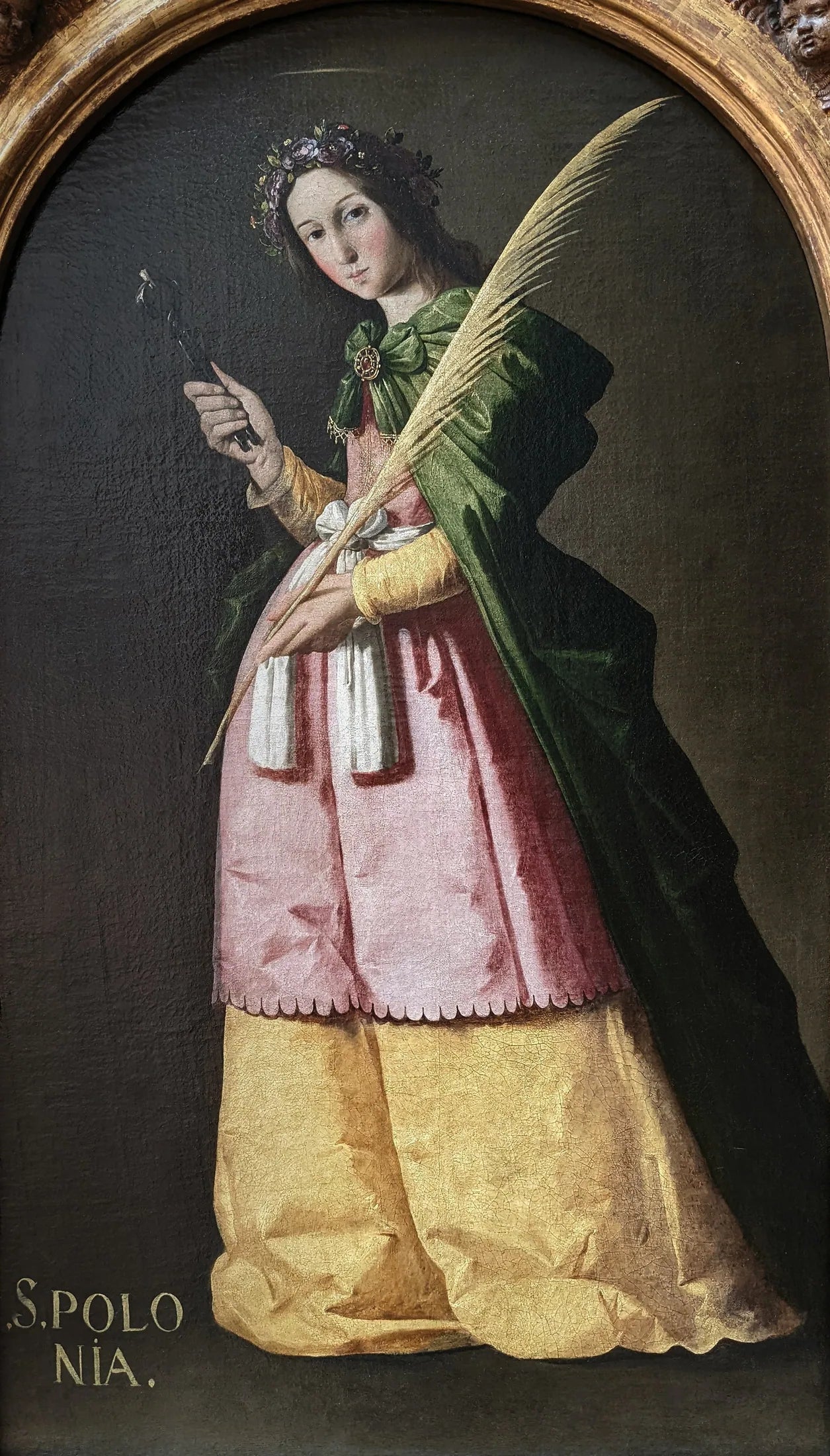 Sainte-Apolline - Francisco de Zurbarán image 1 copie de tableau peinte à la main
