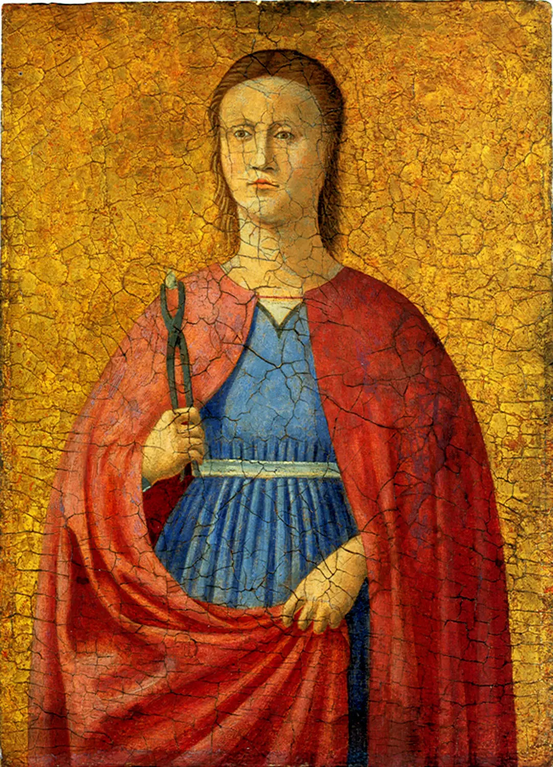 Sainte-Apolline - Piero della Francesca image 1 reproduction artisanale de tableau