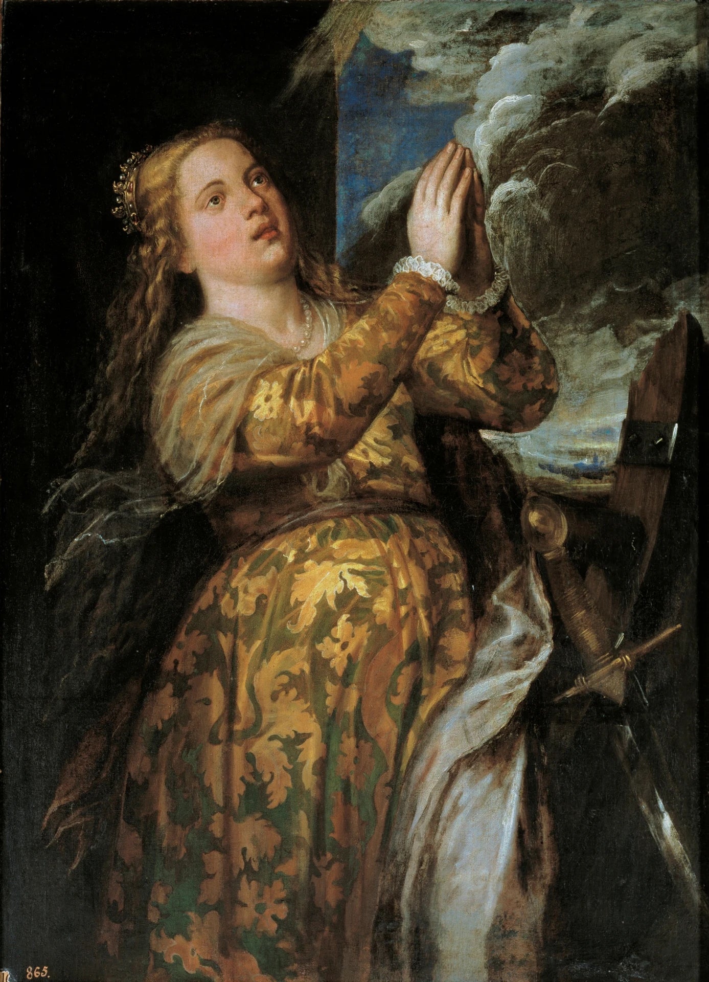 Sainte Catherine d'Alexandrie - Titien