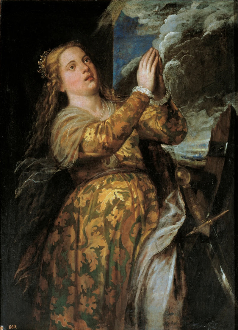 Sainte Catherine d'Alexandrie - Titien