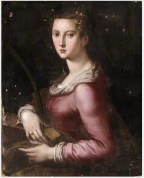 Sainte Catherine d'Alexandrie - Bronzino image 1 copie de tableau peinte à la main