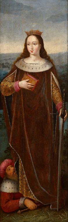 Sainte Catherine d'Alexandrie - Juan de Juanes image 1 reproduction d’œuvre d’art à l’huile