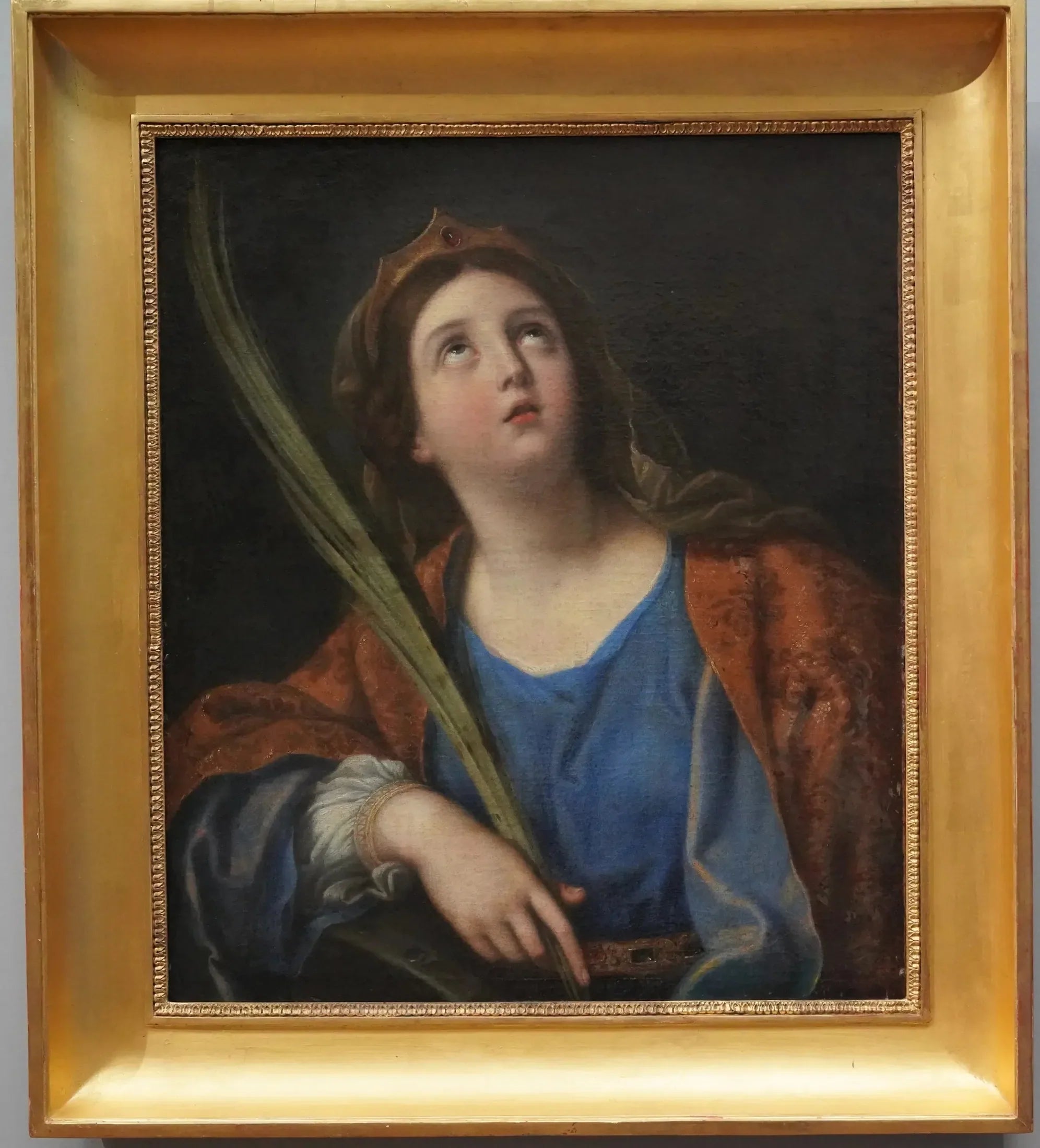Sainte Catherine d'Alexandrie - Pierre Mignard image 1 tableau peint à l’huile sur toile