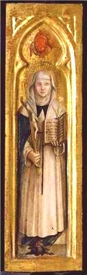 Sainte Catherine de Sienne - Carlo Crivelli