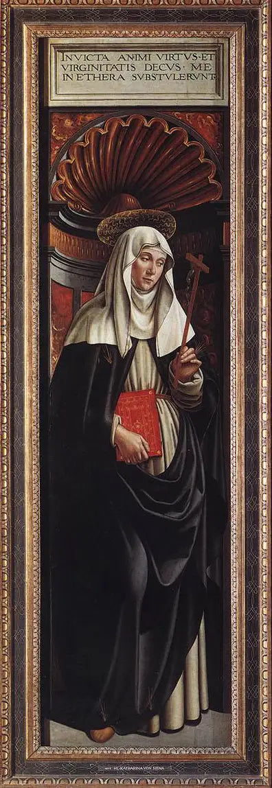 Sainte Catherine de Sienne - Domenico Ghirlandaio