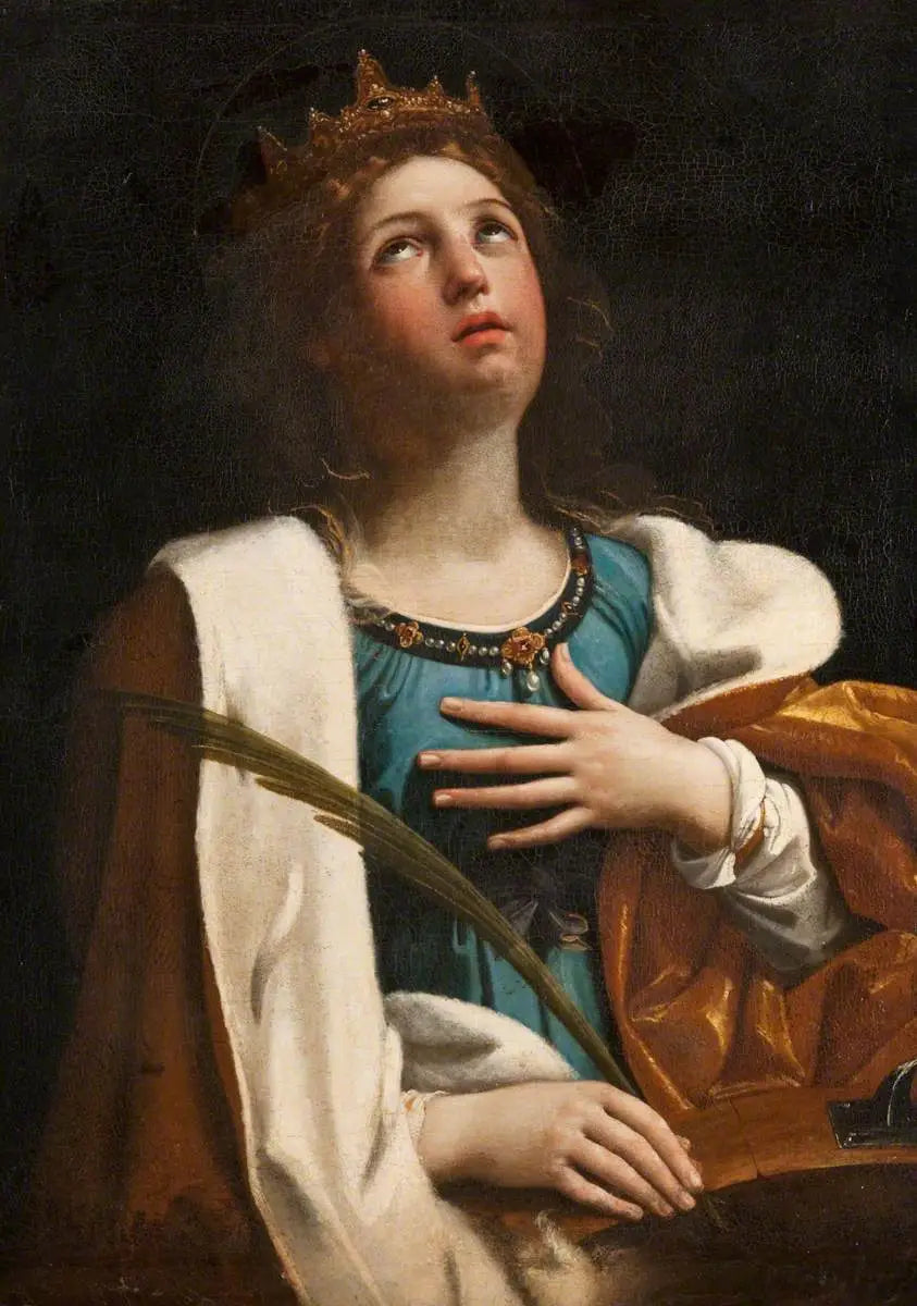 Sainte Catherine - Guido Reni image 1 tableau peint à l’huile sur toile