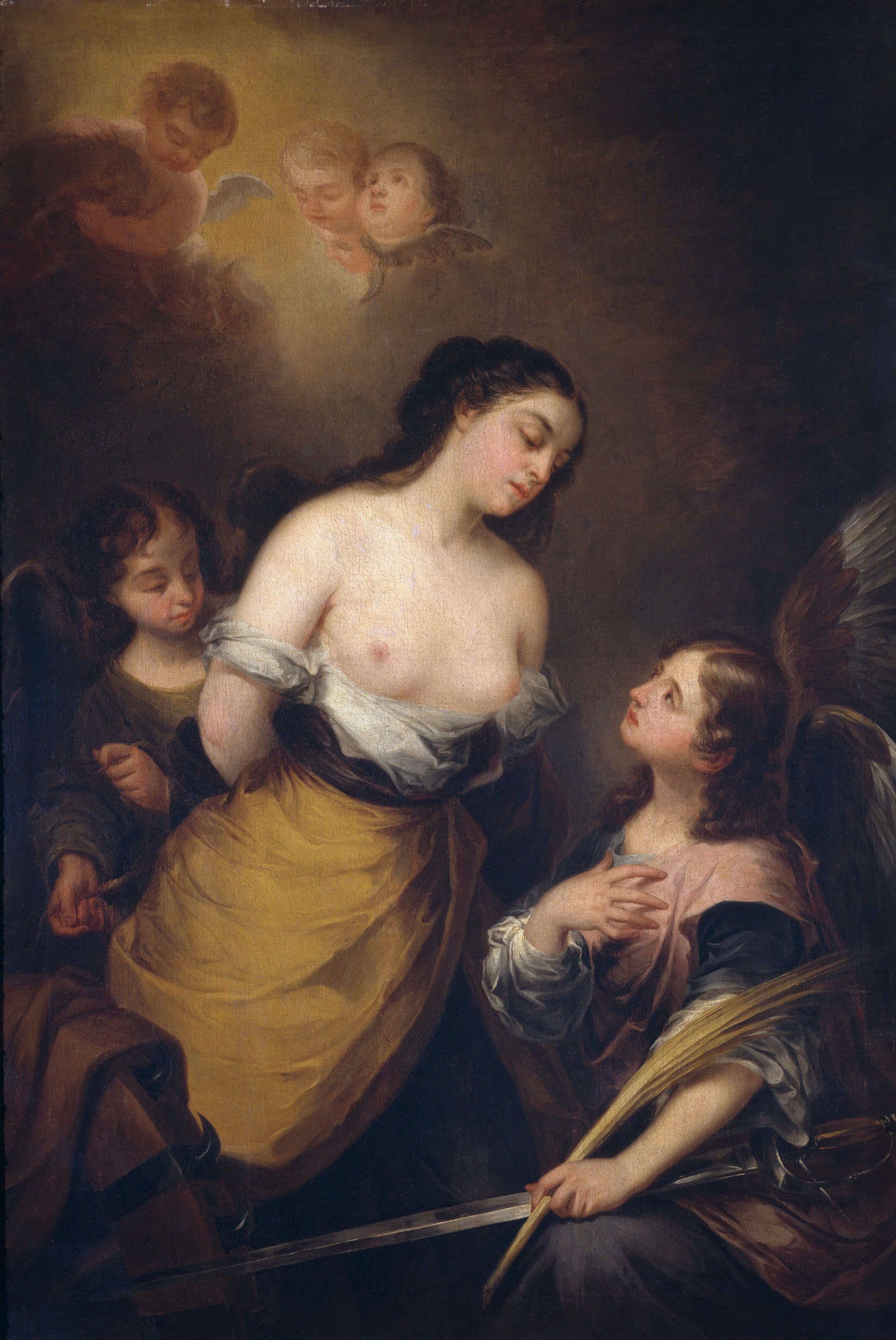 Sainte Catherine - José Gutiérrez de la Vega