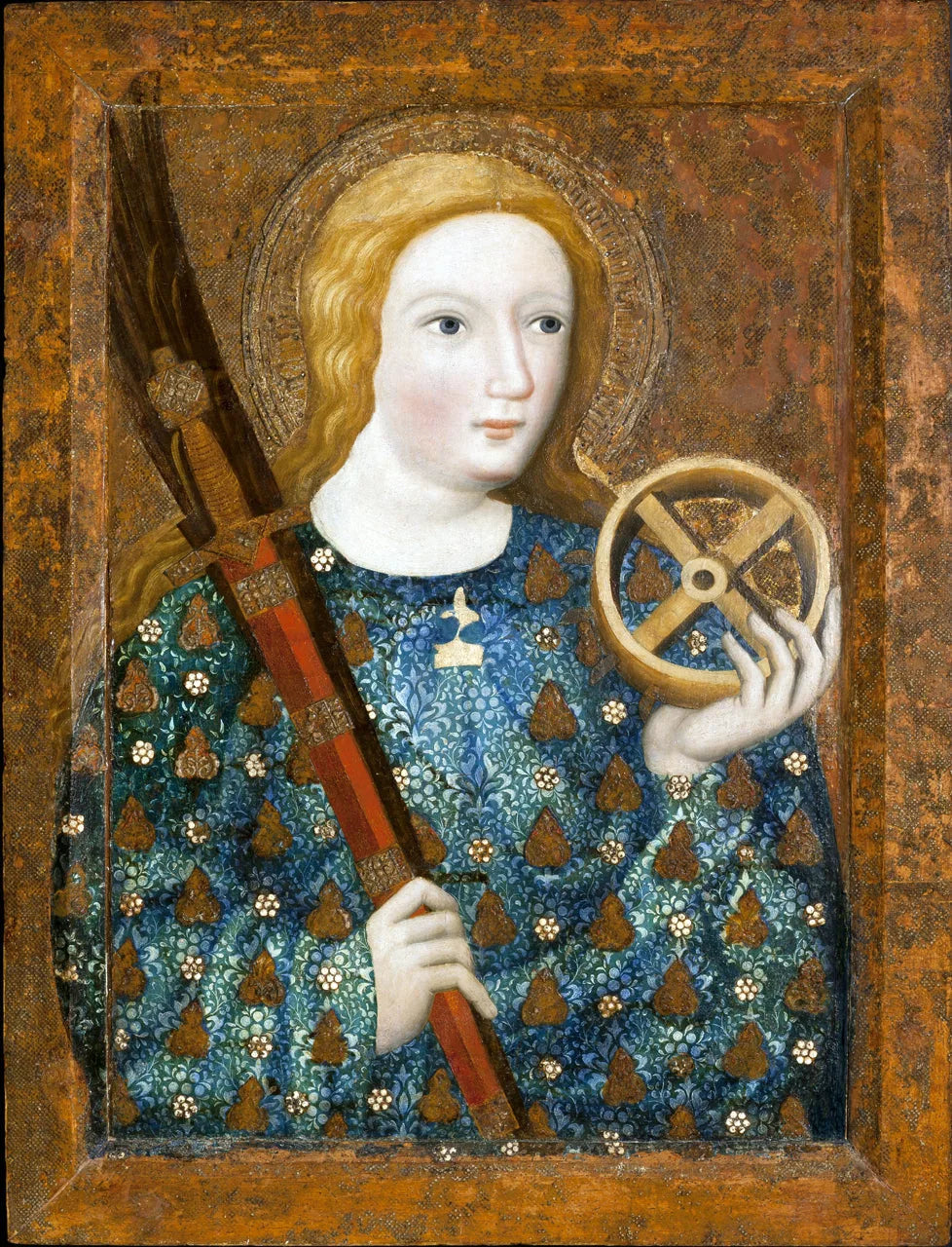 Sainte Catherine - Theodoric of Prague image 1 reproduction de peinture à l’huile