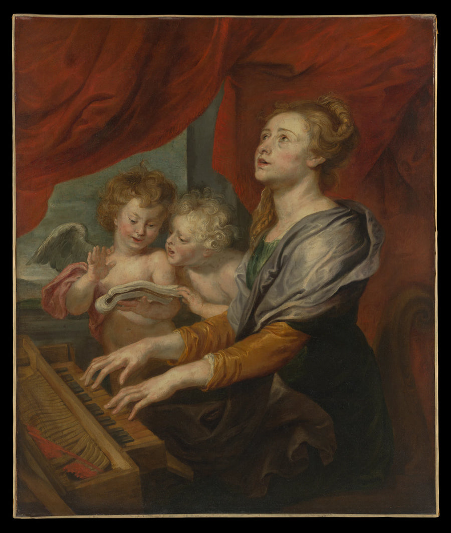Sainte Cécile - Abraham van Diepenbeeck