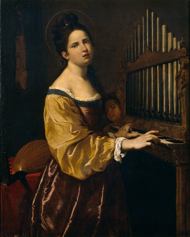 Sainte Cécile - Antiveduto Grammatica