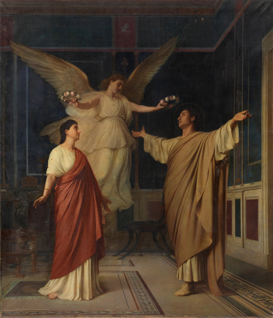 Sainte Cécile et Saint Valérien - Alejo Vera Estaca
