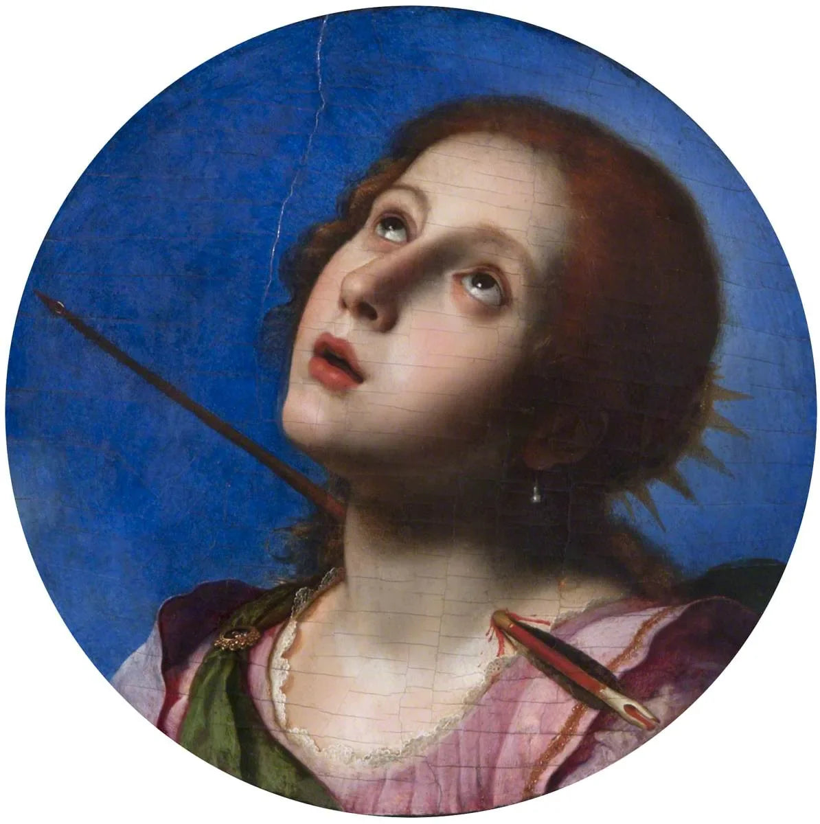 Sainte Christine de Bolsena - Carlo Dolci image 1 copie peinte à la main à l’huile
