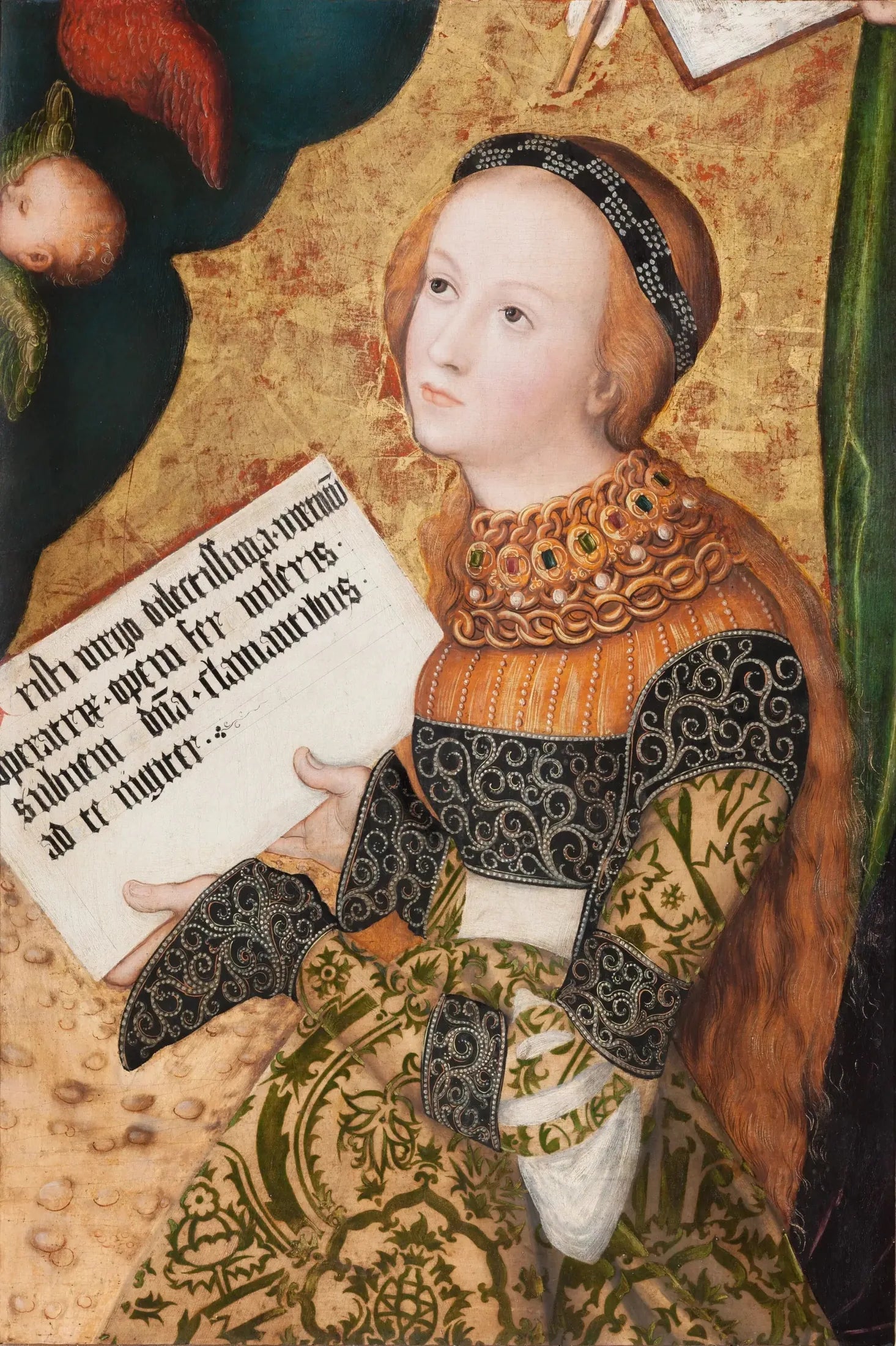 Sainte Christine - Lucas Cranach the Elder image 1 reproduction de peinture à l’huile