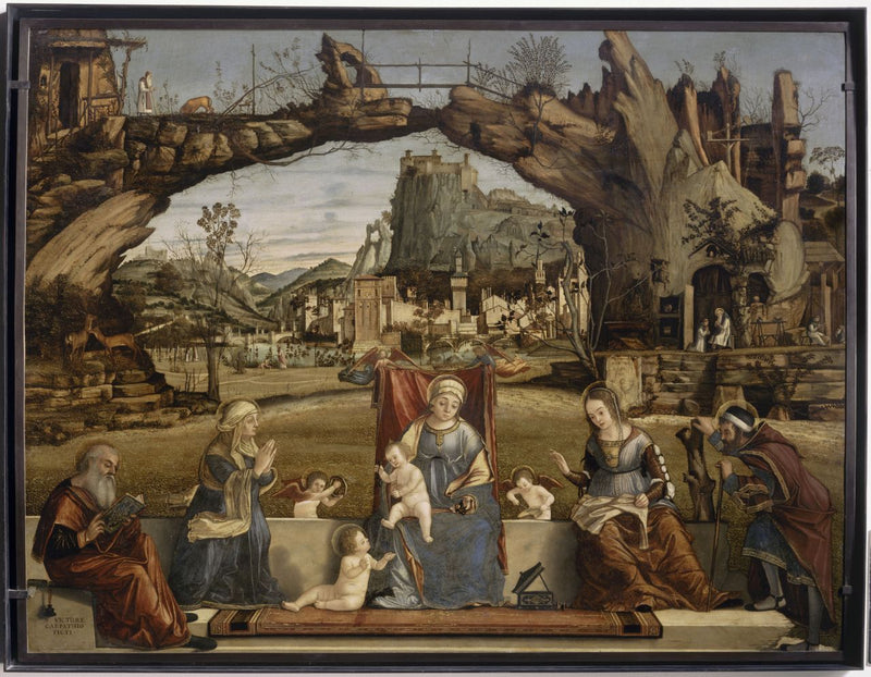 Sainte Conversation - Vittore Carpaccio