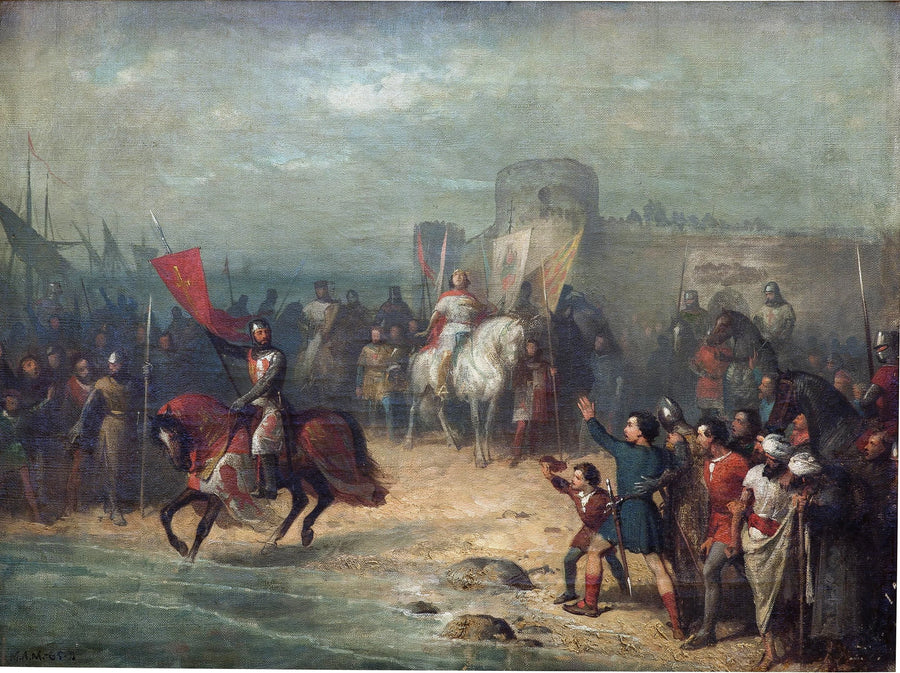 Sainte Croix sur les eaux (croquis) - Ricardo Balaca