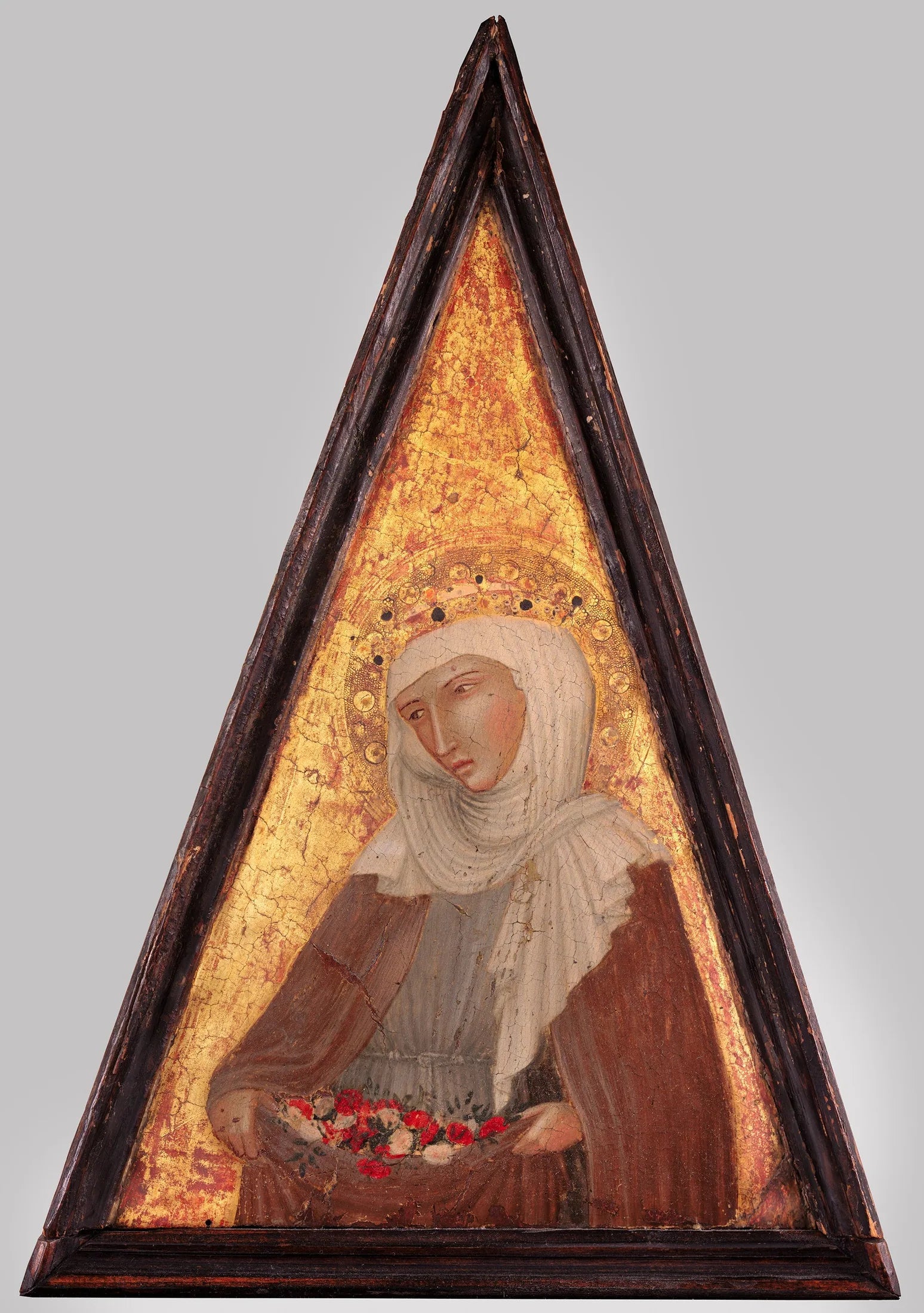 Sainte Élisabeth de Hongrie - Ambrogio Lorenzetti image 1 reproduction artisanale de tableau