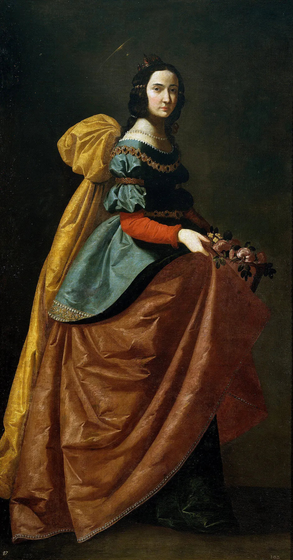 Sainte Élisabeth de Portugal - Francisco de Zurbarán image 1 reproduction réalisée par Alpha Reproduction