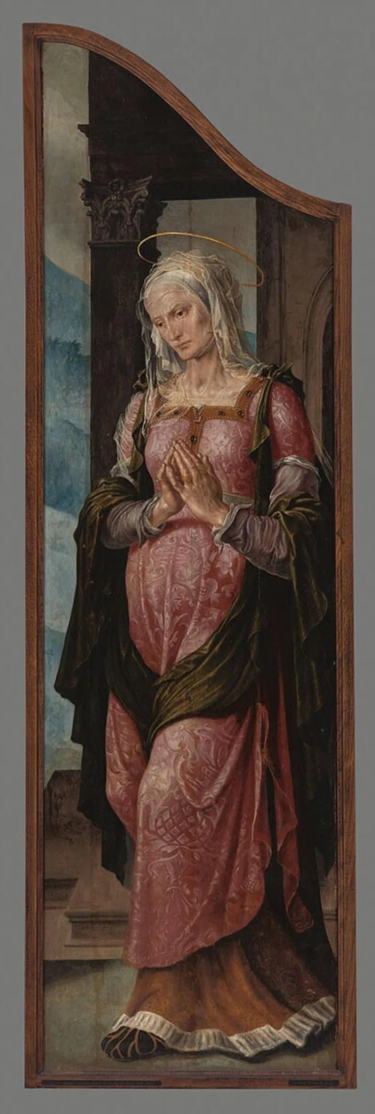 Sainte Élisabeth - Maarten van Heemskerck image 1 copie peinte à la main à l’huile