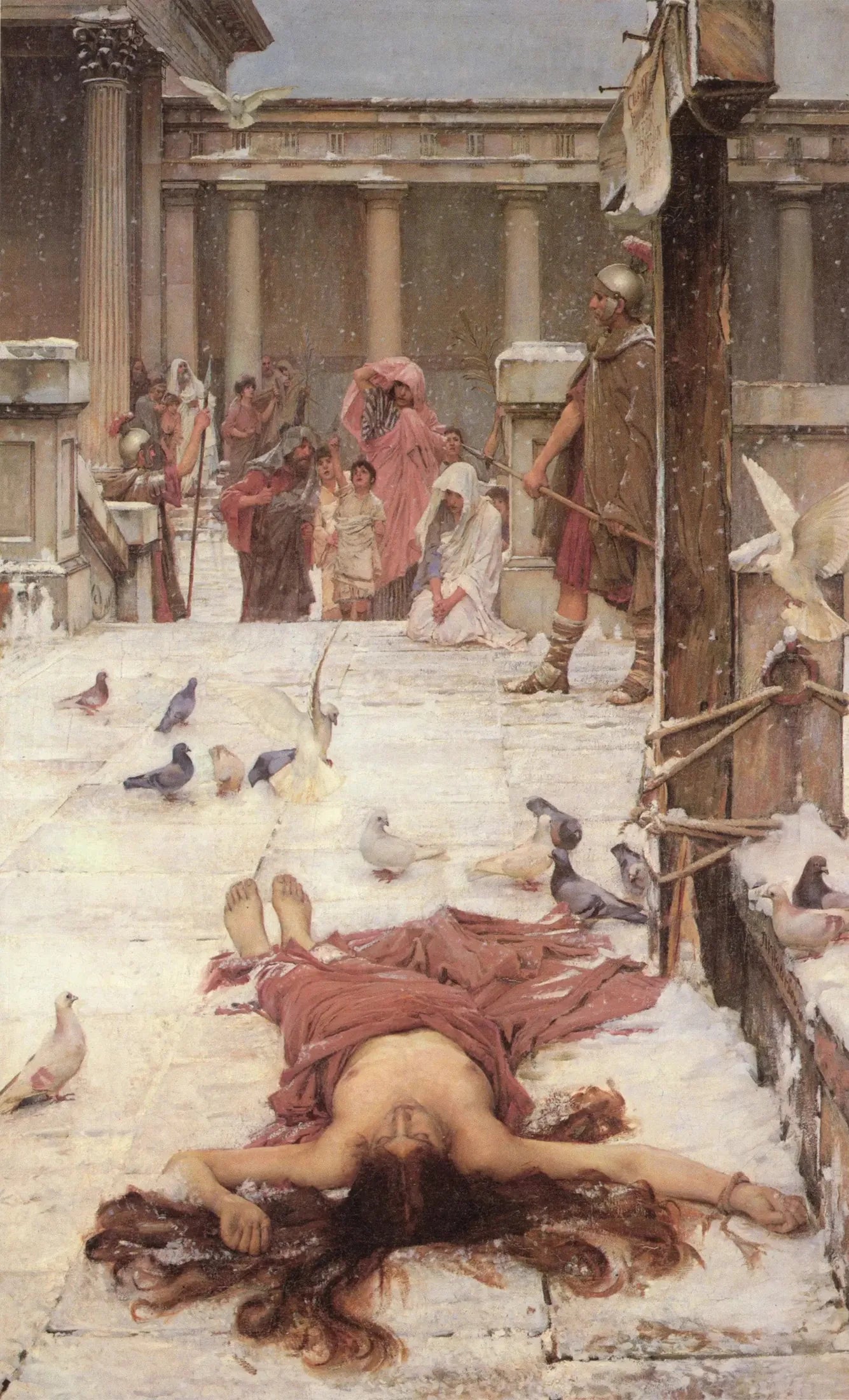 Sainte Eulalie - John William Waterhouse image 1 reproduction de peinture à l’huile