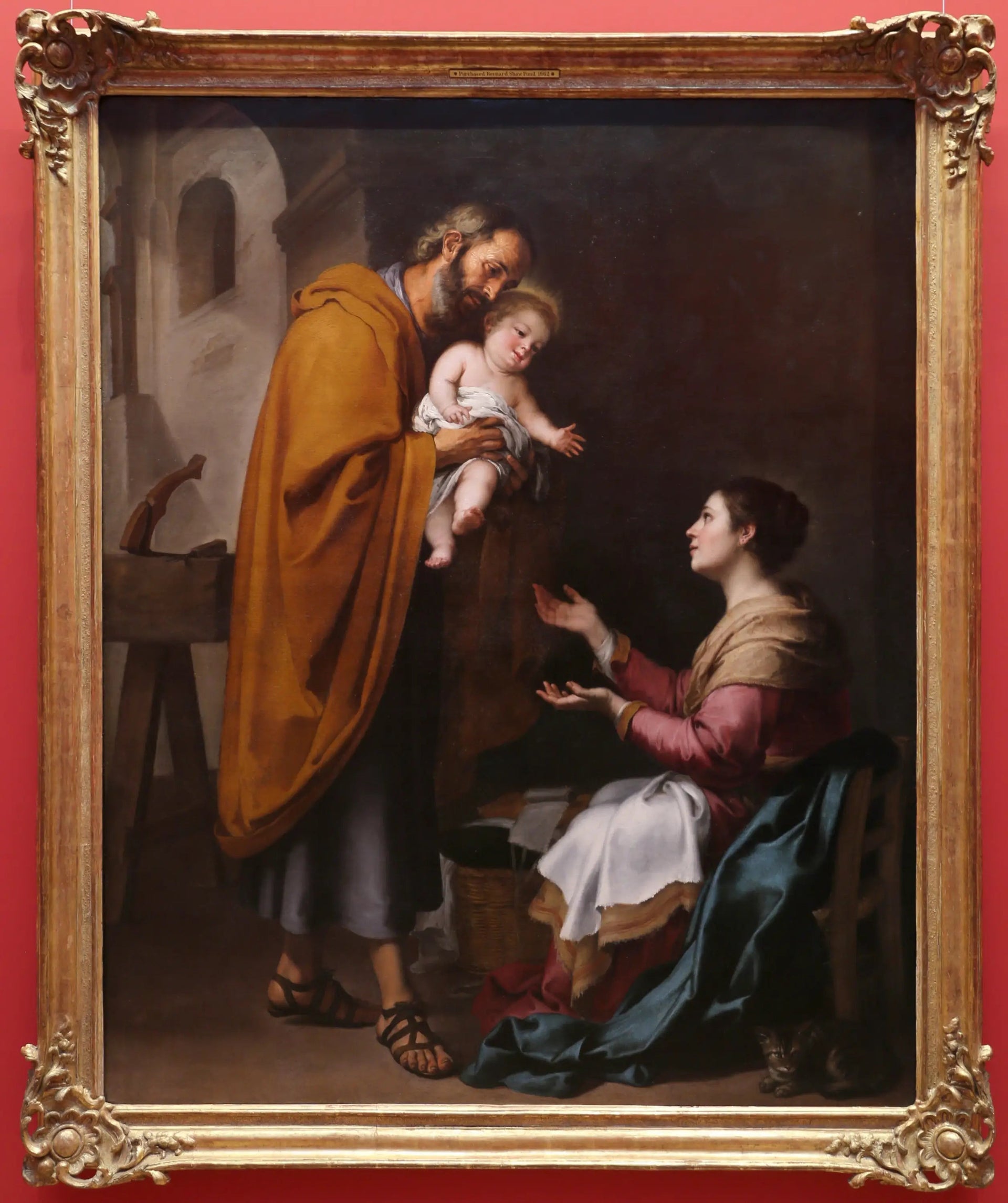 Sainte Famille - Bartolomé Esteban Murillo image 1 reproduction d’œuvre d’art à l’huile