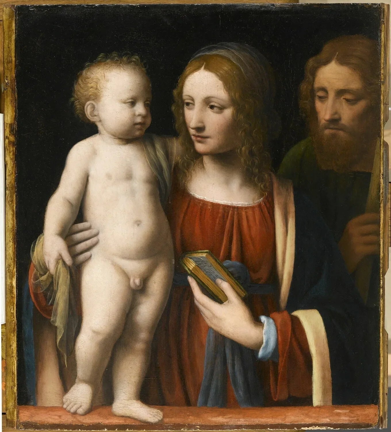 Sainte Famille - Bernardino Luini image 1 copie peinte à la main à l’huile