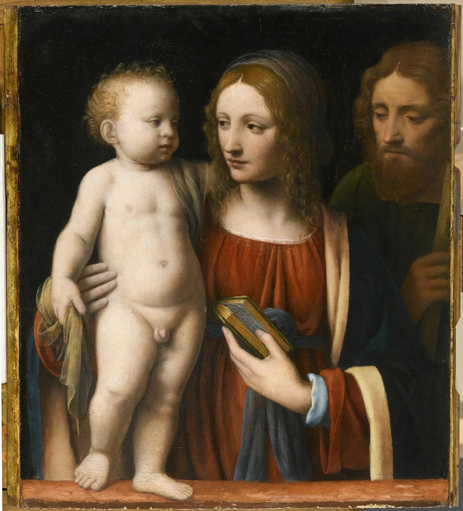 Sainte Famille - Bernardino Luini image 1 copie peinte à la main à l’huile