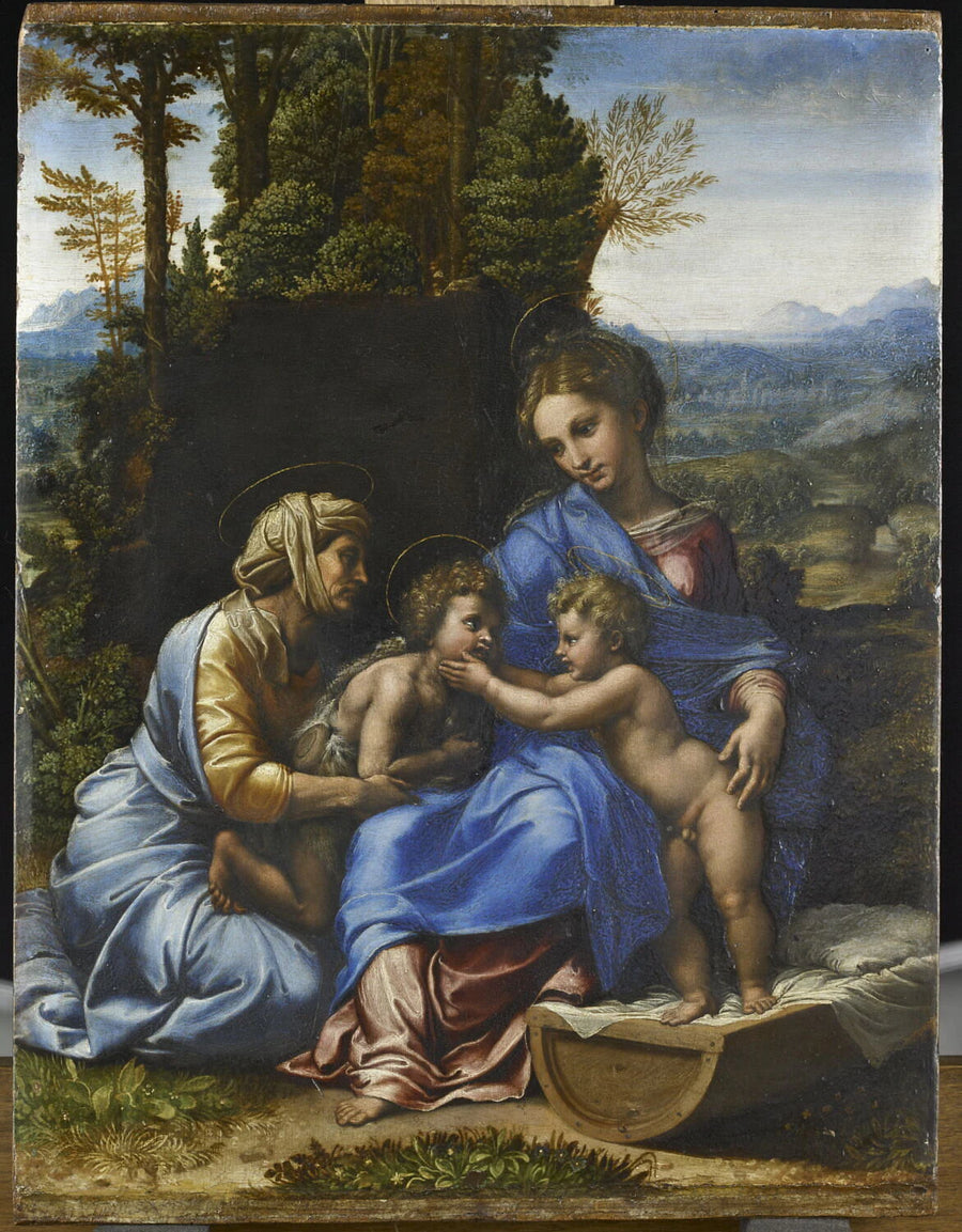 La Sainte Famille, dit La Petite Sainte Famille - dit Raphaël Santi Raffaello