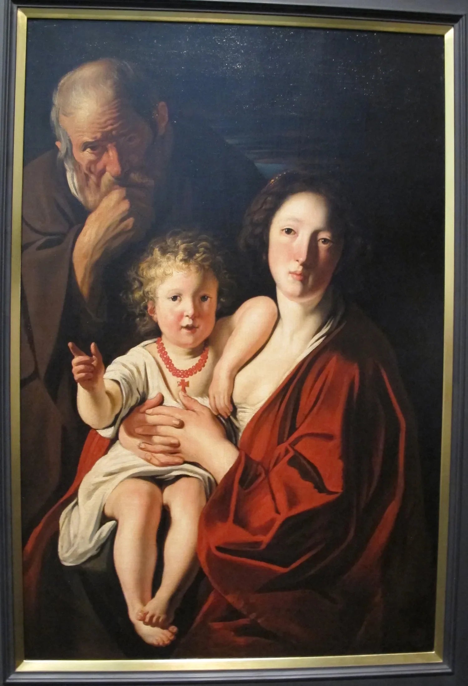 Sainte Famille - Jacob Jordaens image 1 tableau peint à l’huile sur toile