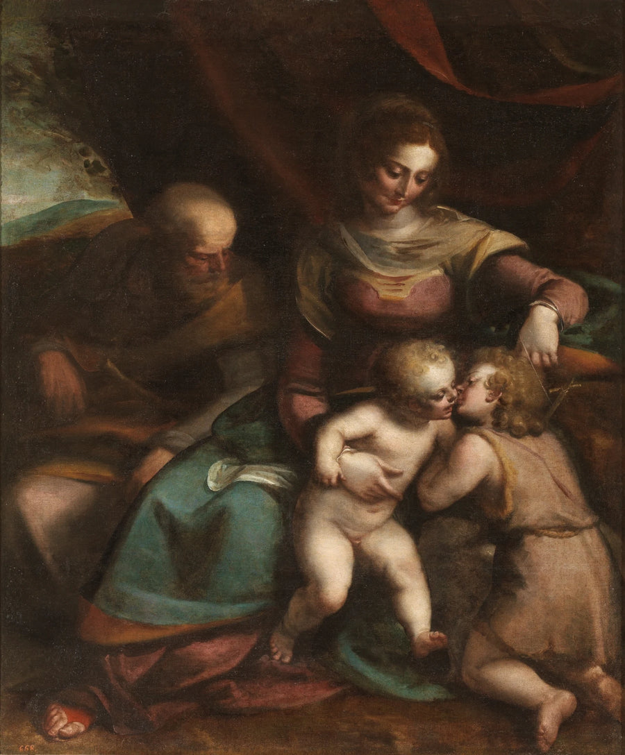 La Sainte Famille - Luca Cambiaso